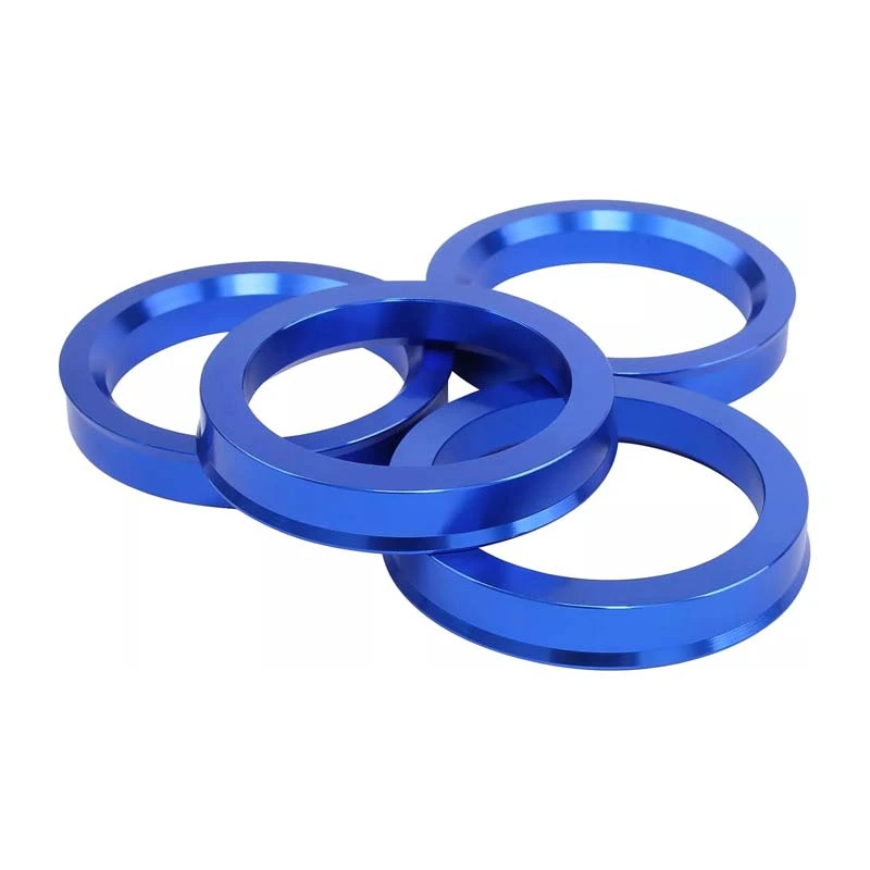 Varför ska du välja blå aluminiumlegering Nav Centric Ring för ditt fordon